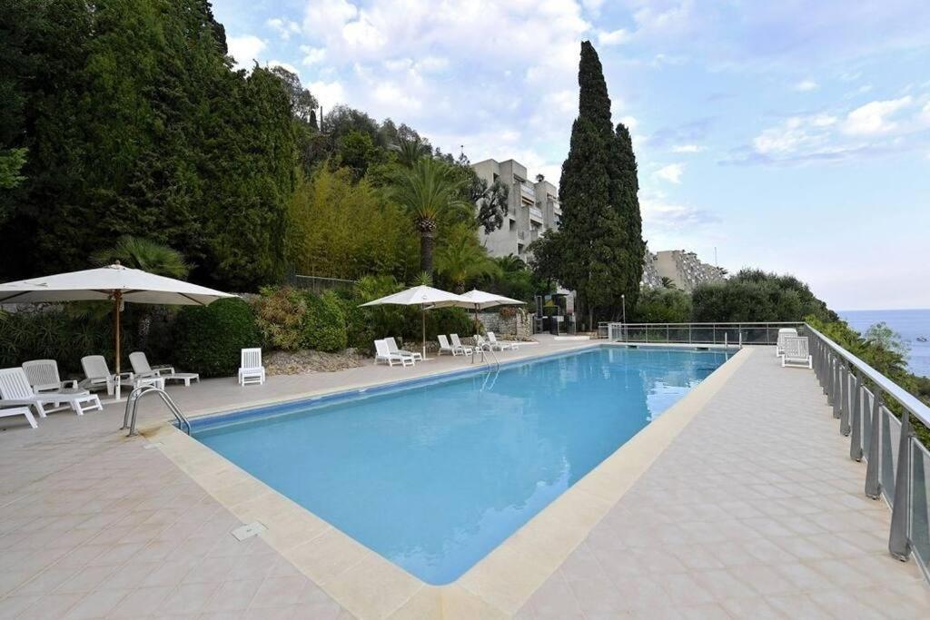 Grand Bleu, Appartamento Vista Mare E Monaco Roquebrune-Cap-Martin Exteriér fotografie