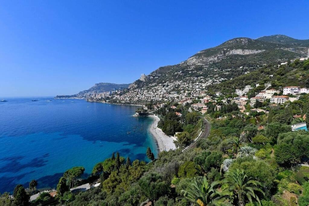 Grand Bleu, Appartamento Vista Mare E Monaco Roquebrune-Cap-Martin Exteriér fotografie